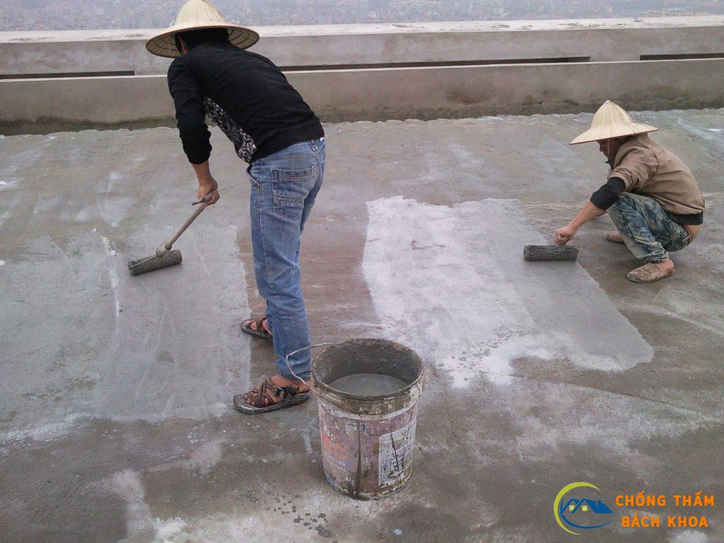 Quy trình xử lý chống thấm dột tại Hà Nội của chongthamhanoi365.com